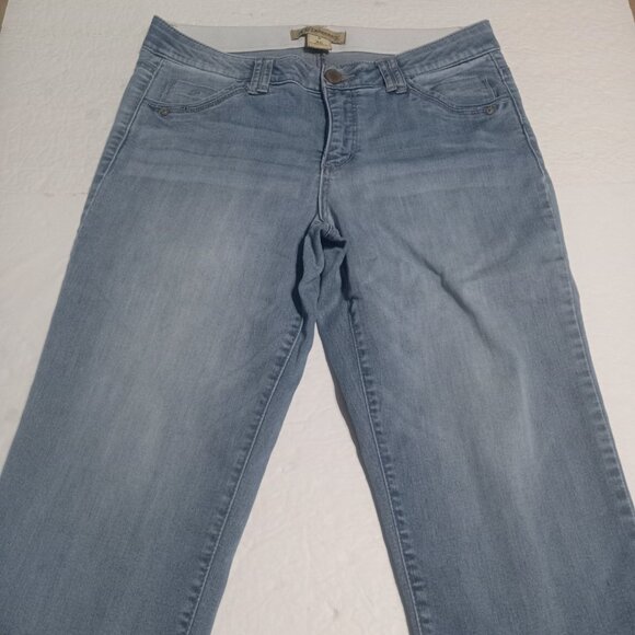 Democracy Women's Ab Technology Capri Raw Hem Jeans 8 B8029Q4KVXX - Picture 2 of 7